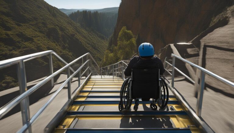 我們來探討：電動輪椅使用者上下坡道時的安全事項