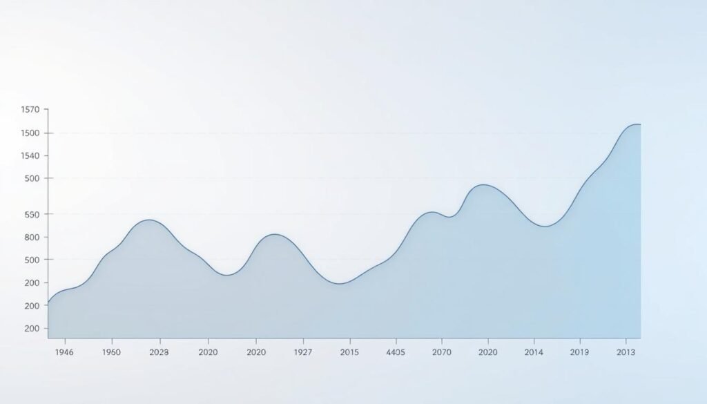 A detailed line chart depicting the fluctuations in private lending interest rates over time. The chart is set against a clean, minimalist background with subtle grid lines and axis labels. The data points are represented by a fluid, undulating line graph in a calming palette of blues and grays. The overall presentation conveys a sense of objectivity and data-driven analysis, well-suited to illustrating the "民間借貸利率變化預測" section of the article. A detailed line chart depicting the fluctuations in private lending interest rates over time. The chart is set against a clean, minimalist background with subtle grid lines and axis labels. The data points are represented by a fluid, undulating line graph in a calming palette of blues and grays. The overall presentation conveys a sense of objectivity and data-driven analysis, well-suited to illustrating the "民間借貸利率變化預測" section of the article.
