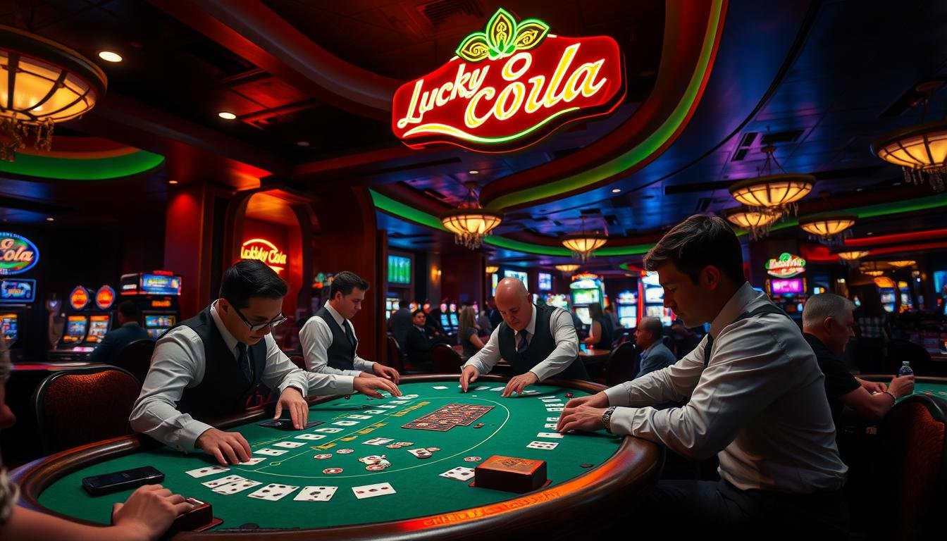 Lucky Cola Casino live blackjack