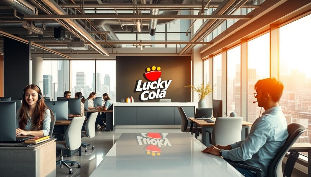 LuckyCola customer support