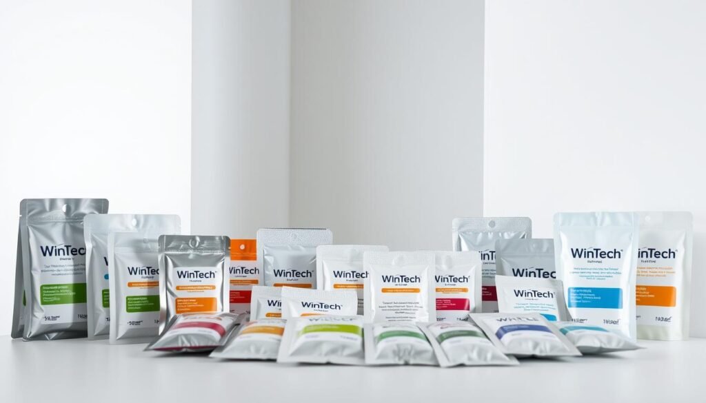 Sachets in Packaging