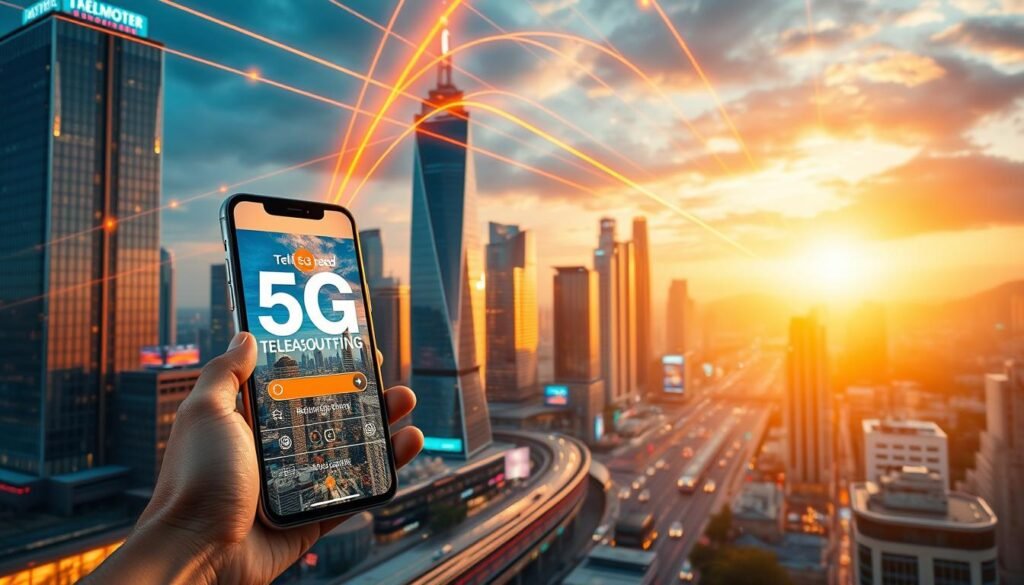 5G寬頻網絡速度