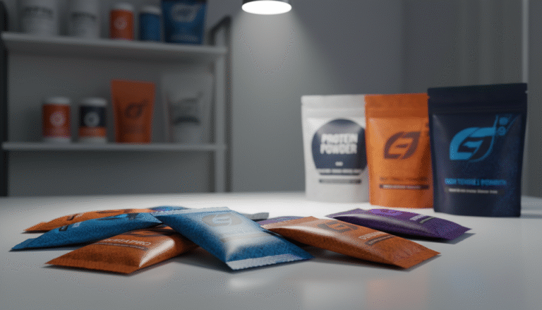 protein powder packing
